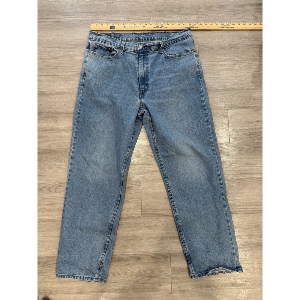 Levi's 550 Jean Denim Light Wash 38x32 Relaxed Fit